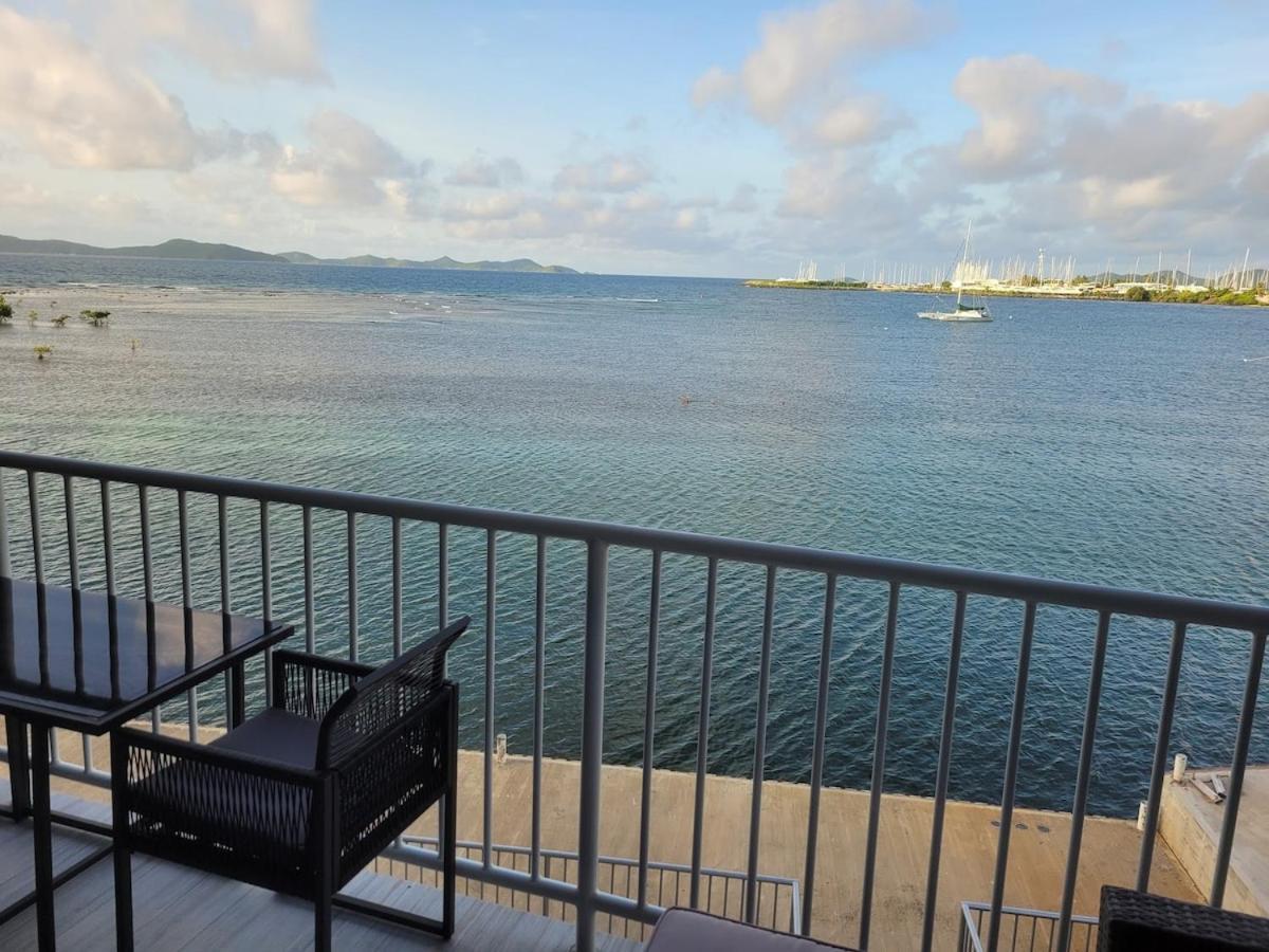 Modern Waterfront Apartment Road Town  Exterior photo